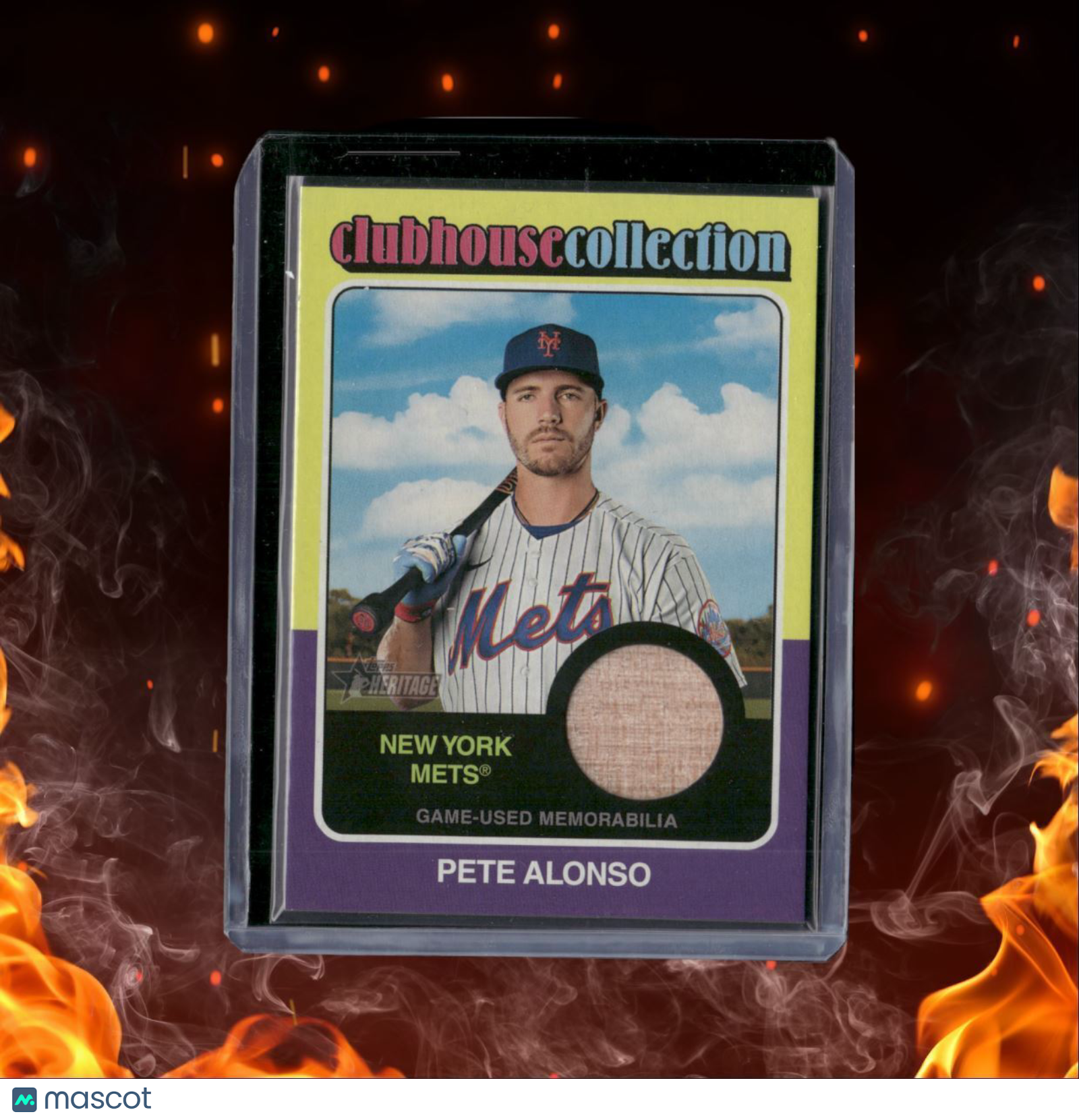 2023 Topps Heritage Clubhouse Collection Relics Pete Alonso #CCR-PA