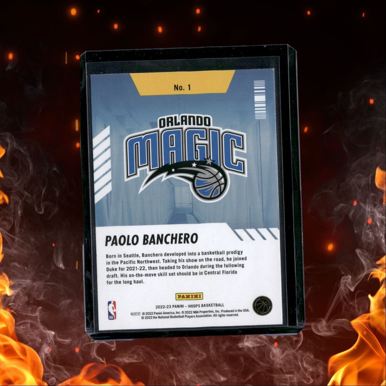2022-23 Panini Hoops Paolo Banchero Arriving Now Rookie #1