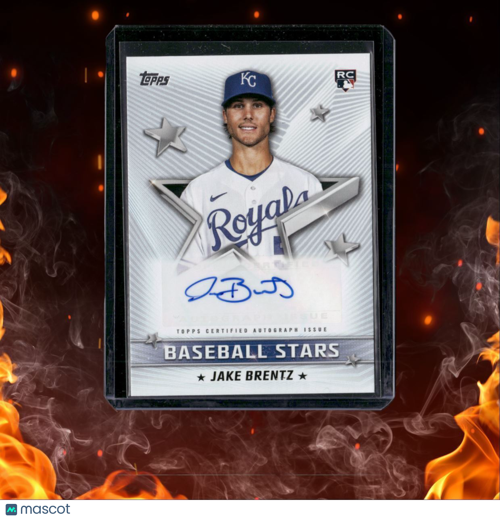 2022 Topps Baseball Stars Autographs Jake Brentz Auto #BSA-JB