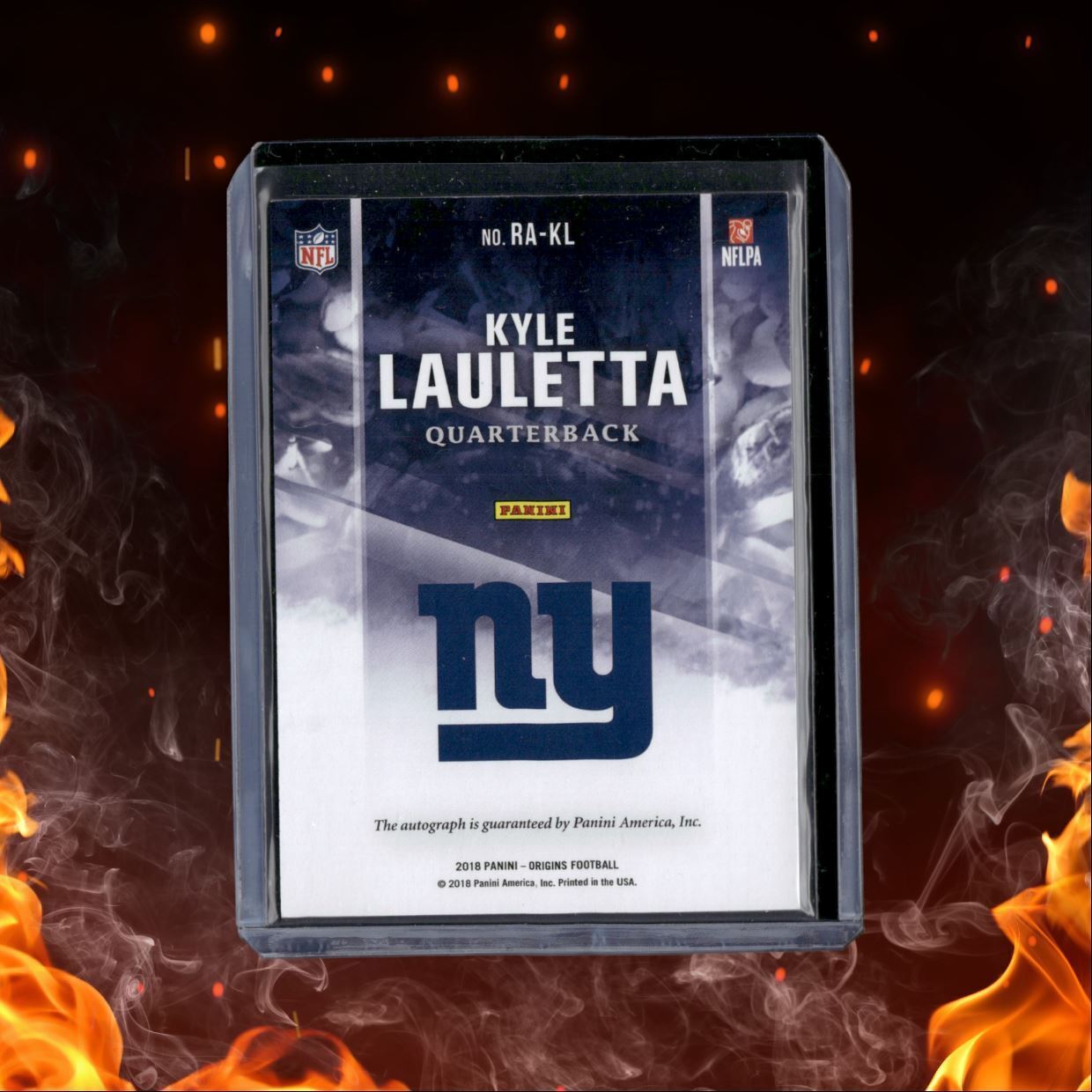 2018 Panini Origins Rookie Autographs Kyle Lauletta #RA-KL