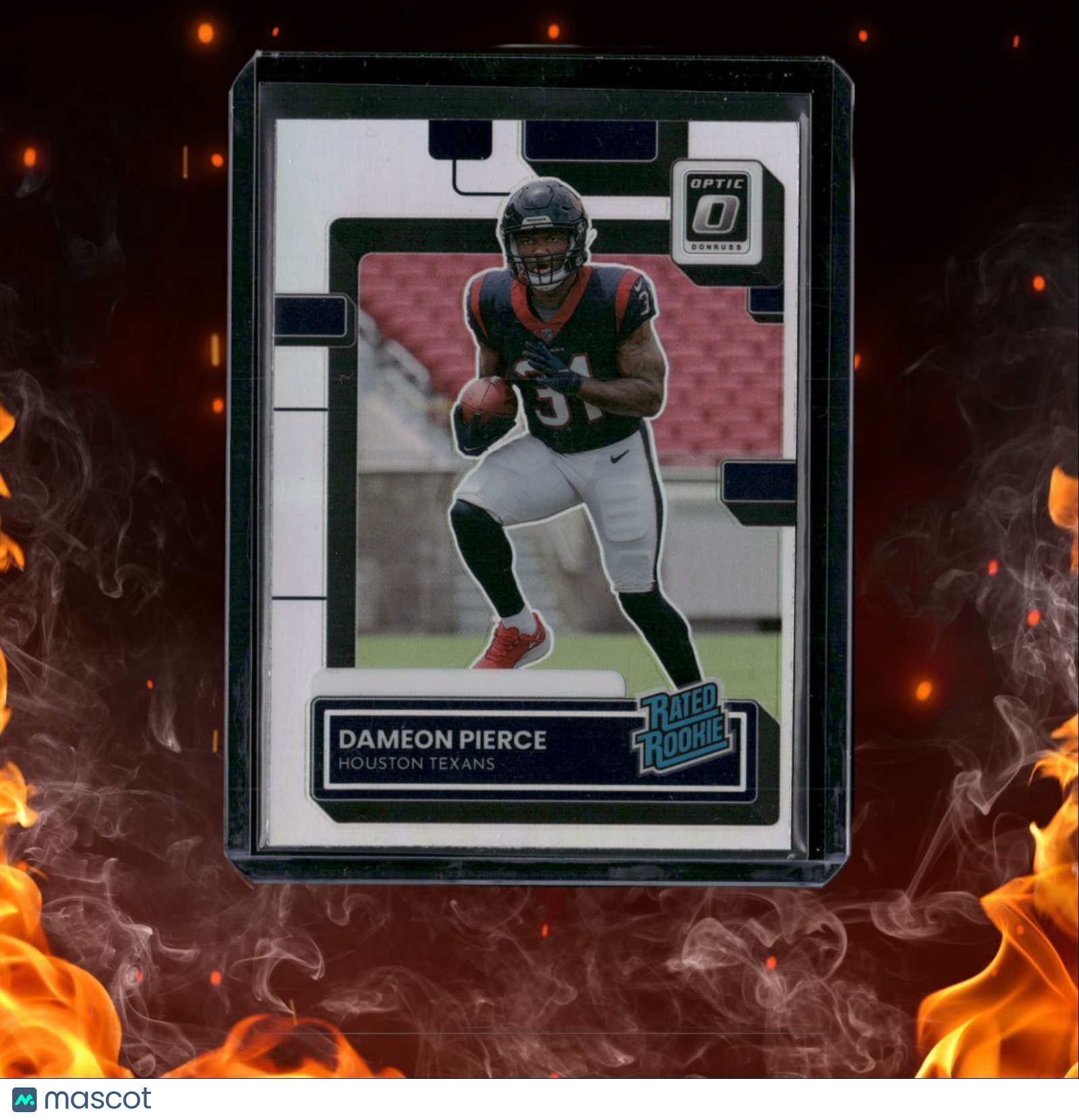2022 Donruss Optic Dameon Pierce Rated Silver Prizm Rookie #P-340