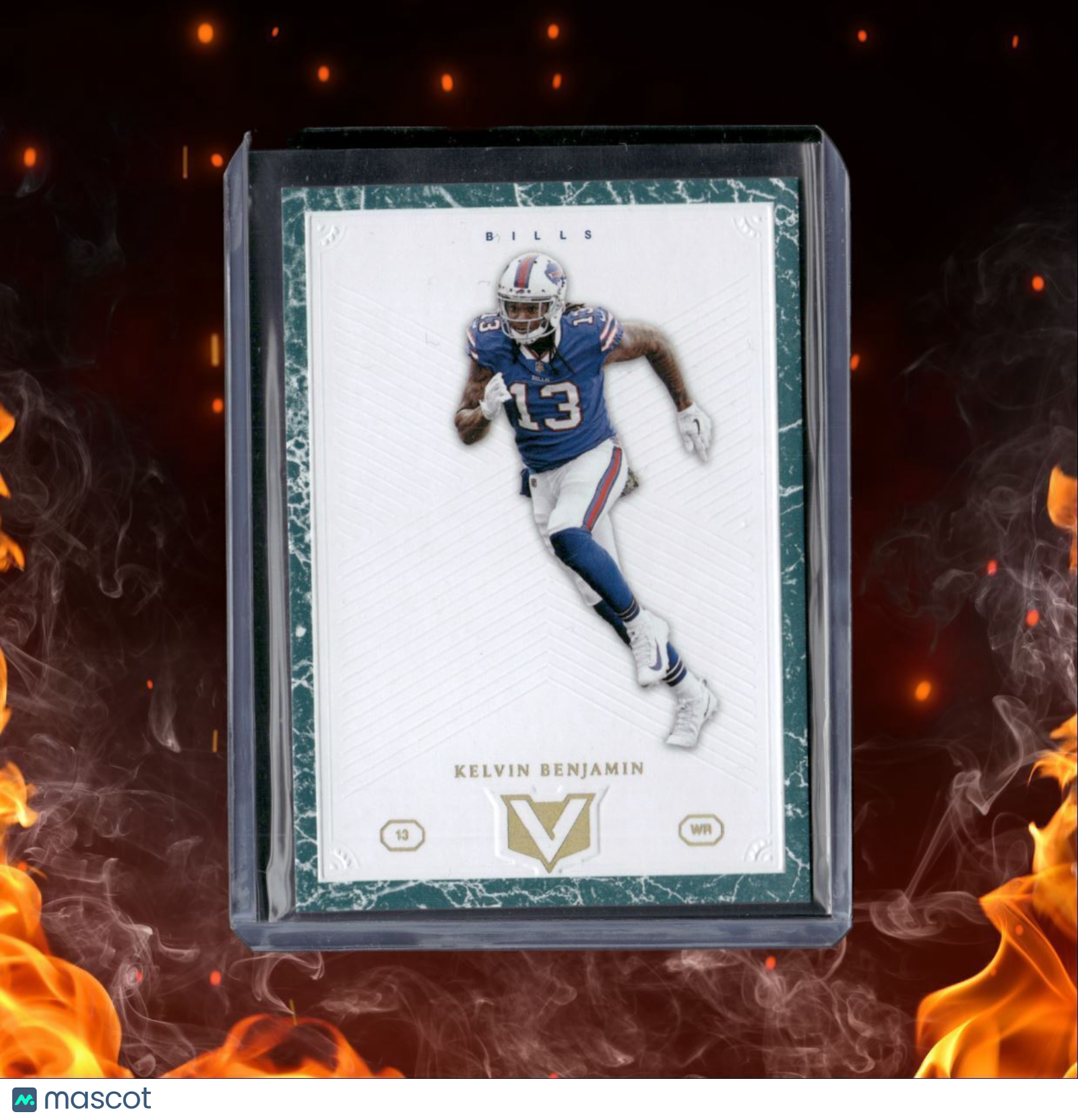 2018 Panini Vertex Kelvin Benjamin Green 2/5 #58