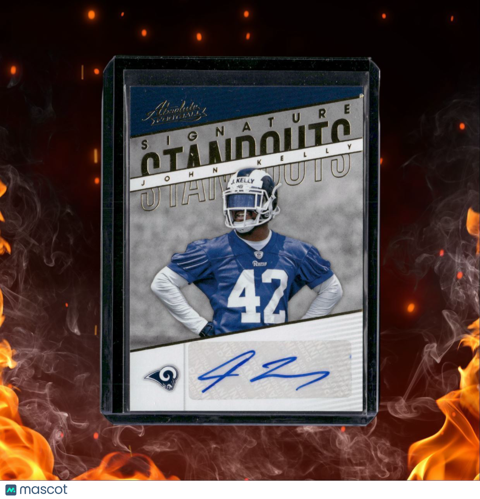 2018 Panini Absolute John Kelley Signature Standouts Auto #SS-JK