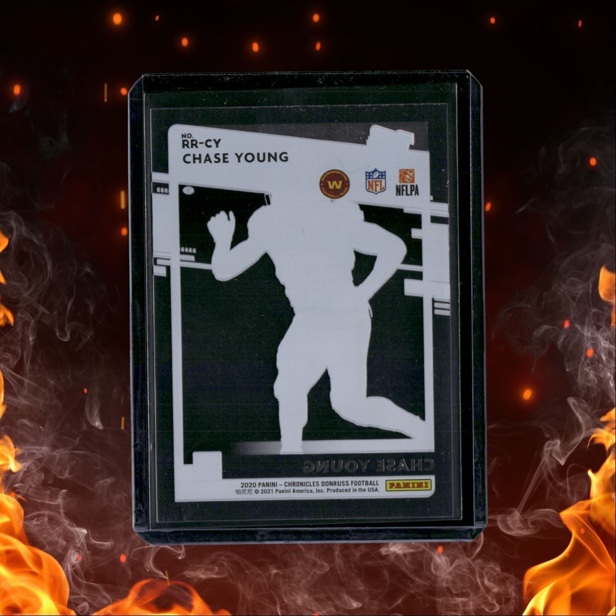 2021 Donruss Clearly Chase Young Rated Rookie #9