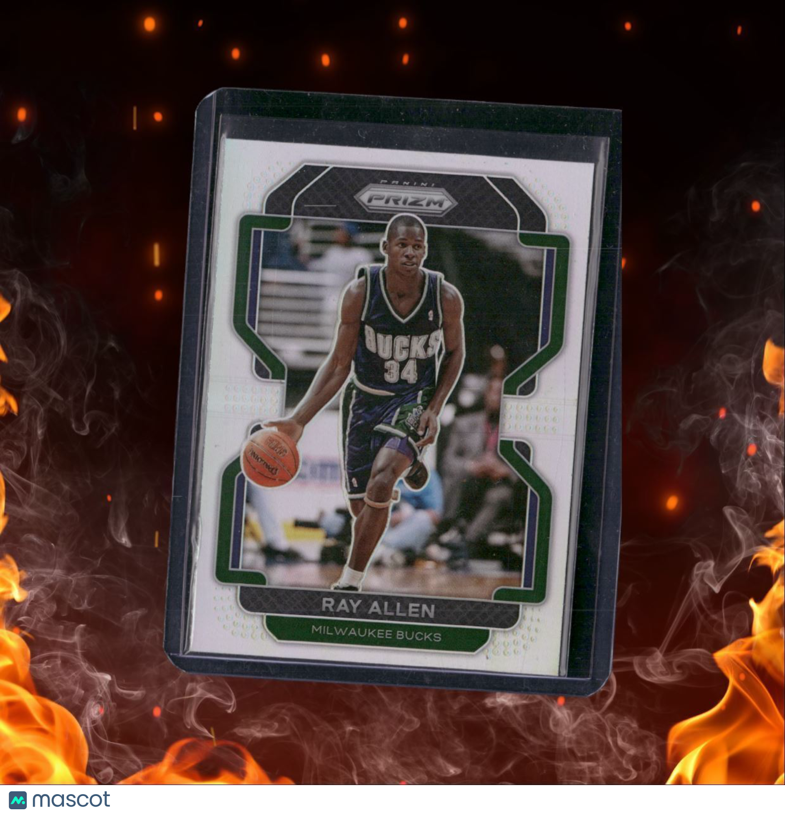 2021-22 Panini Prizm Ray Allen Silver Prizm #251