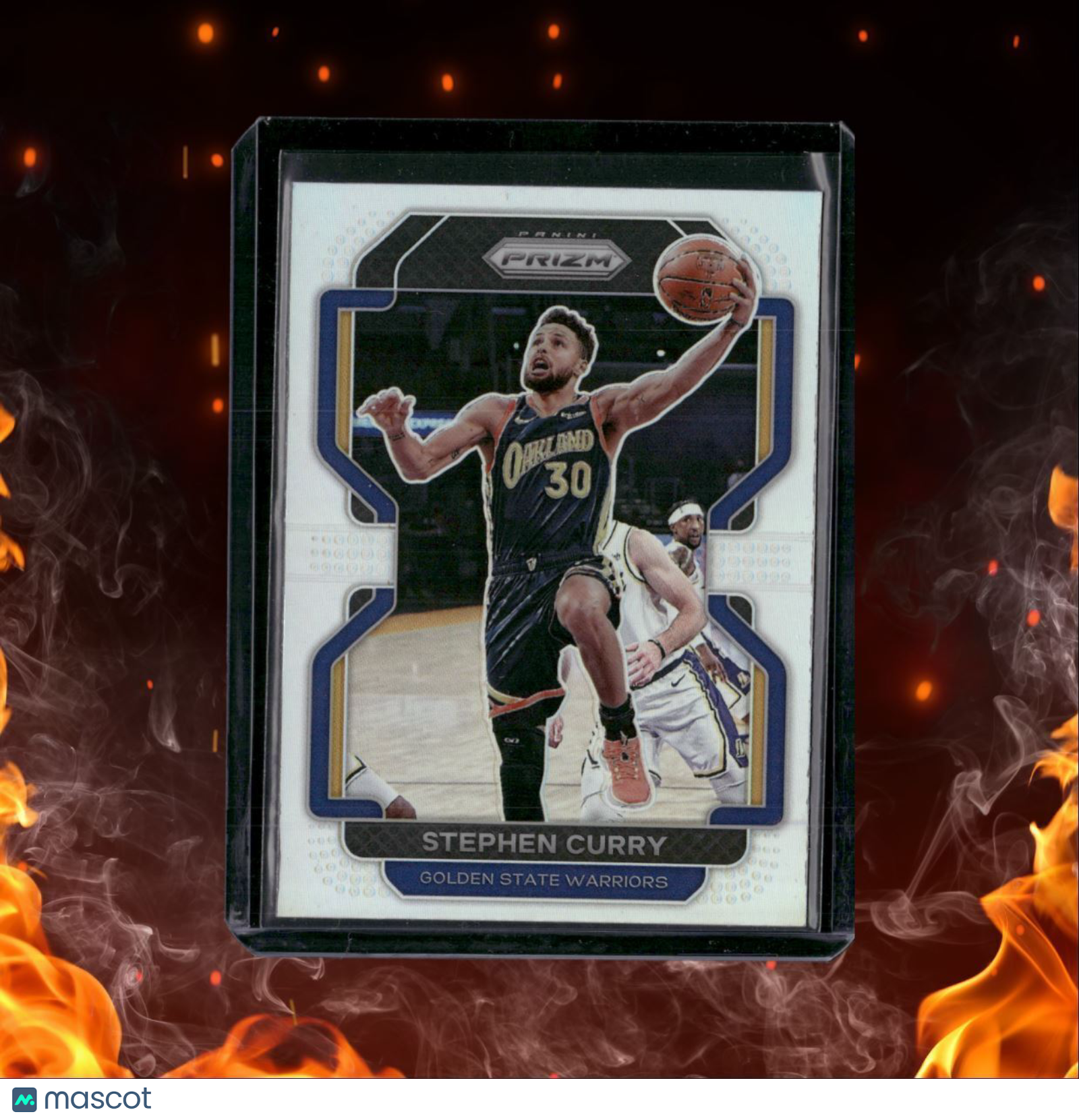 2021-22 Panini Prizm Stephen Curry Silver Prizm #154