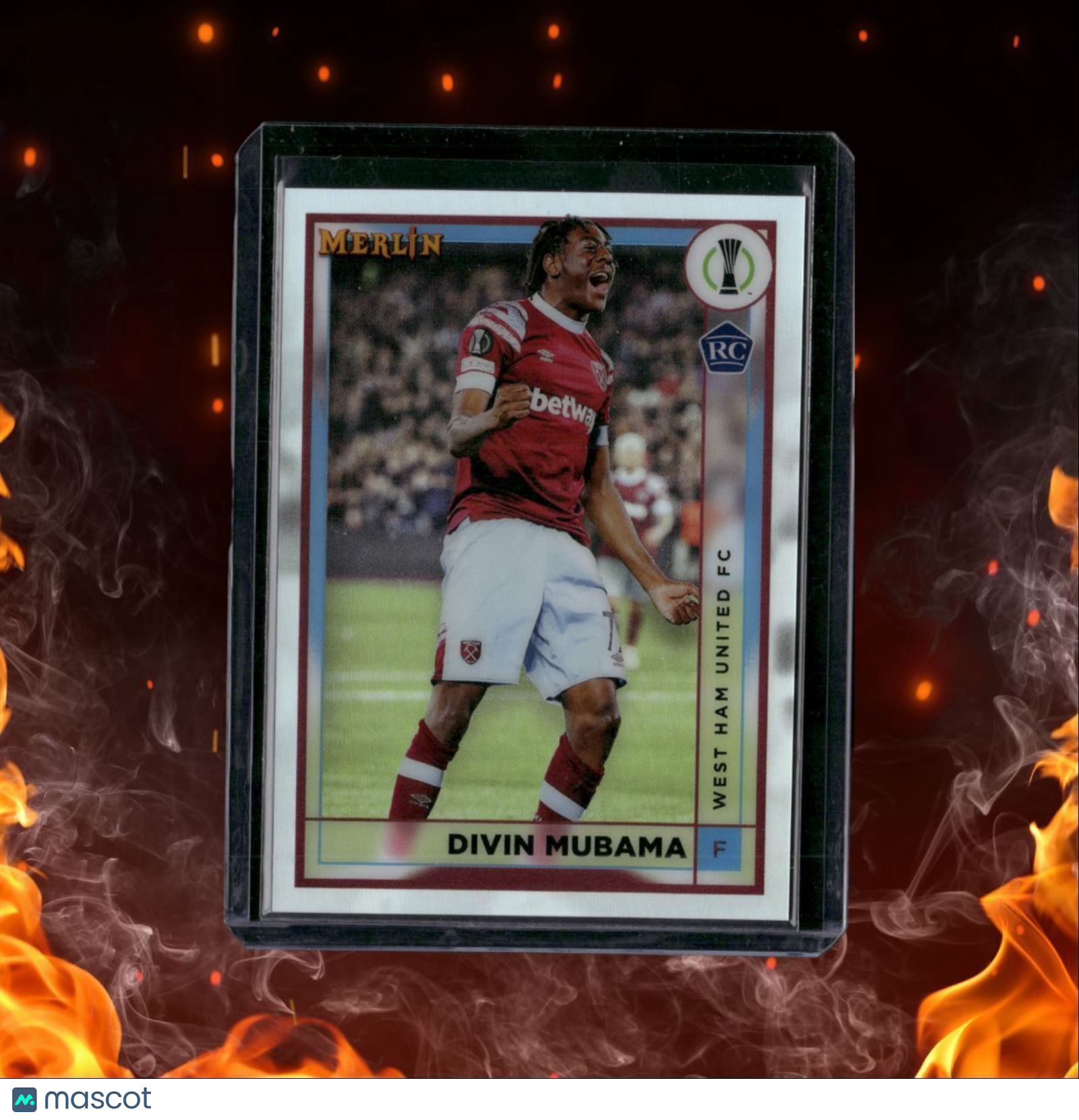 2022 Topps Merlin Chrome Divin Mubama Refractor Rookie #85