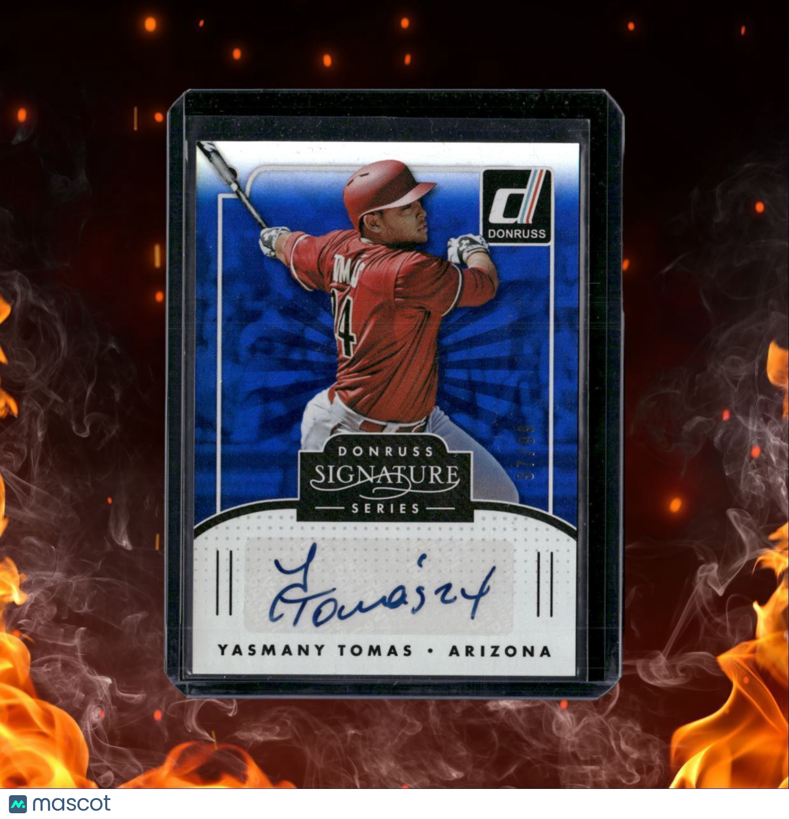 2016 Donruss Signature Series Yasmany Tomas Auto 97/99 #SGS-YT