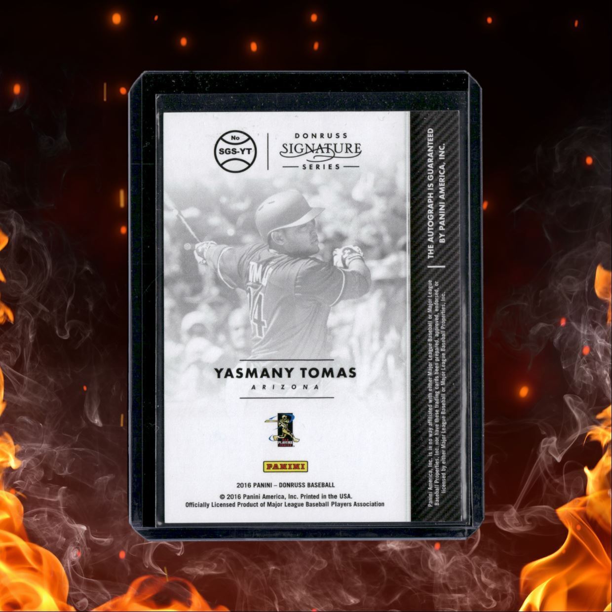 2016 Donruss Signature Series Yasmany Tomas Auto 97/99 #SGS-YT