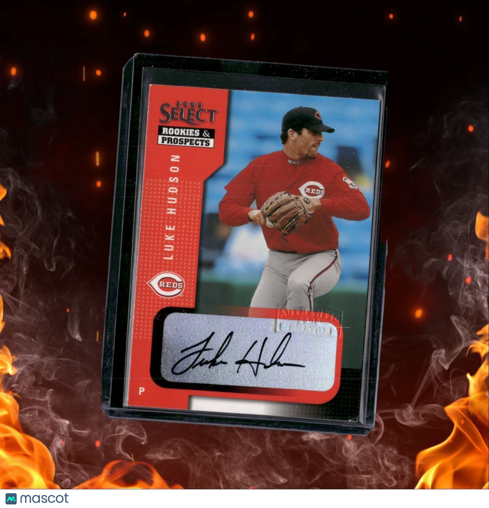 2002 Select Rookies & Prospects Luke Hudson Prospect Auto #66