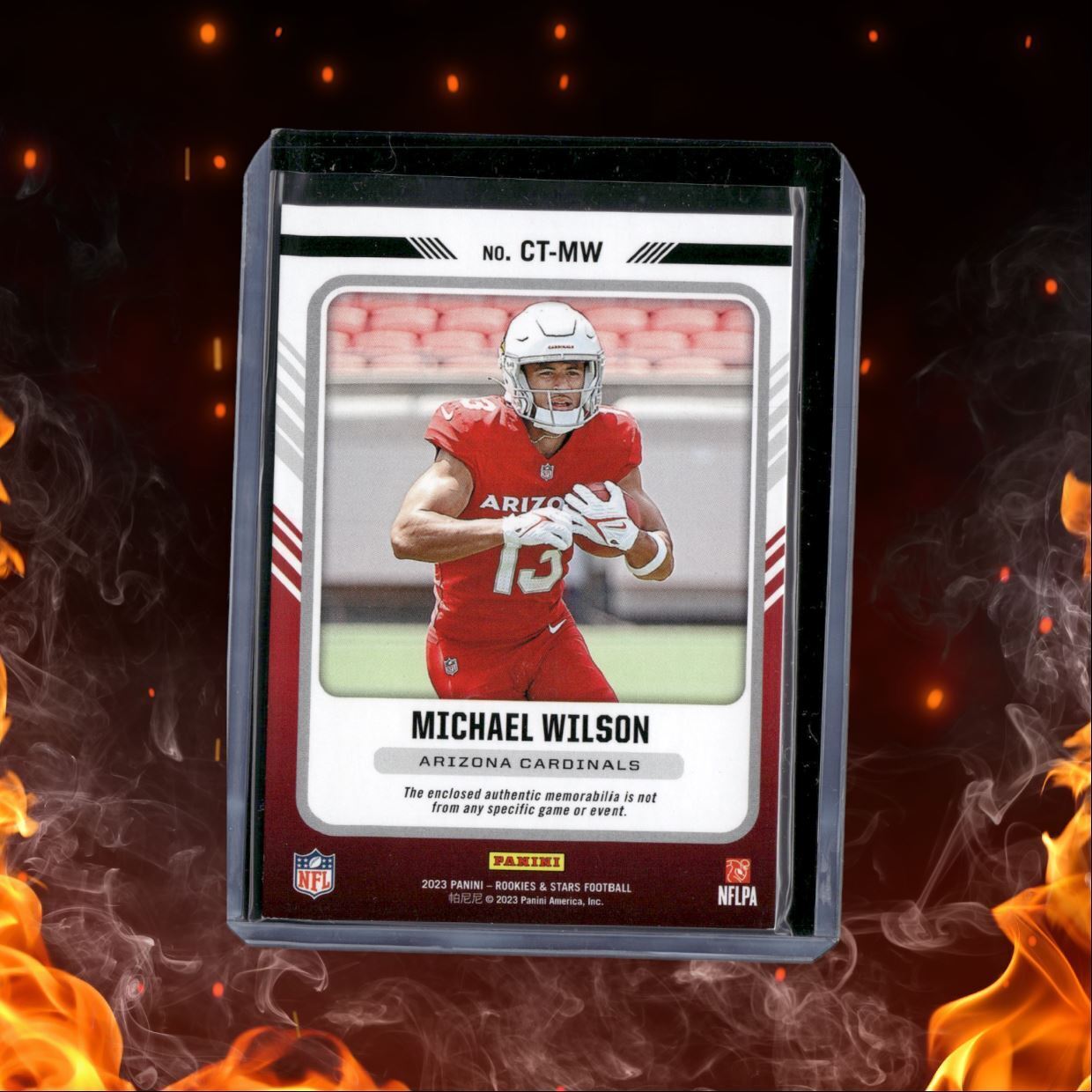 2023 Panini Rookies & Stars Michael Wilson Cross Training Rookie 100/399 #CT-MW