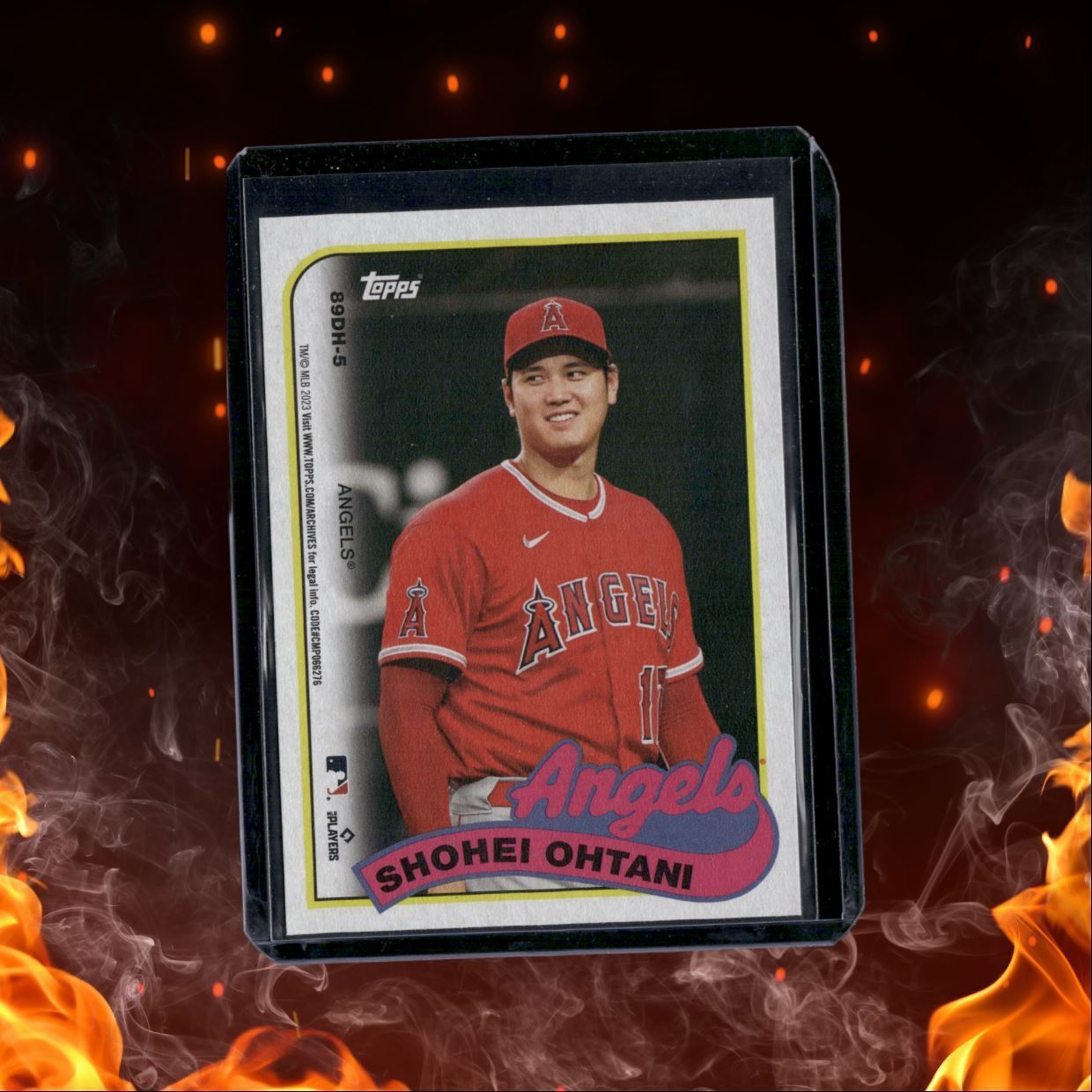 2023 Topps Mike Trout/Shohei Ohtani Doubleheaders '88 #89DH-5