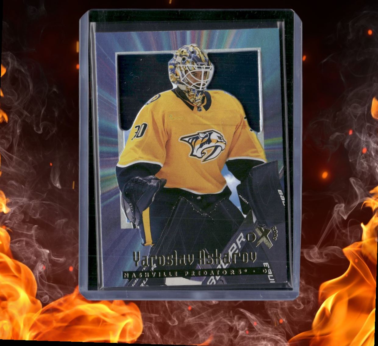 2023-24 SkyBox EX 2000 Yaroslav Askarov (B) Rookie #134