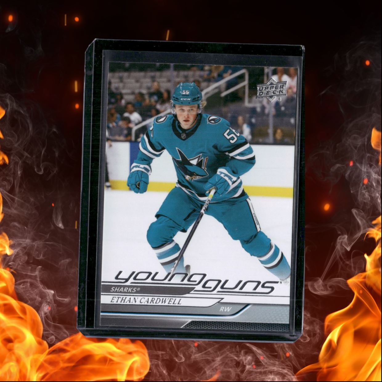 2024-25 Upper Deck Ethan Cardwell Young Guns (G) Rookie #459