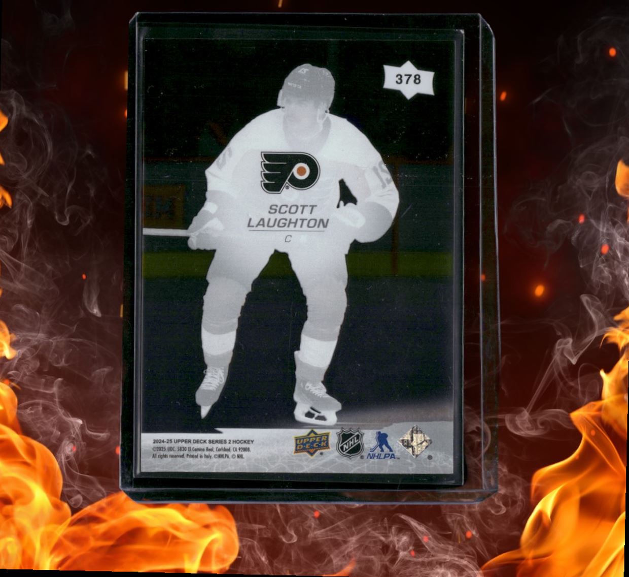 2024-25 Upper Deck Scott Laughton Clear Cut SSP (A) #378
