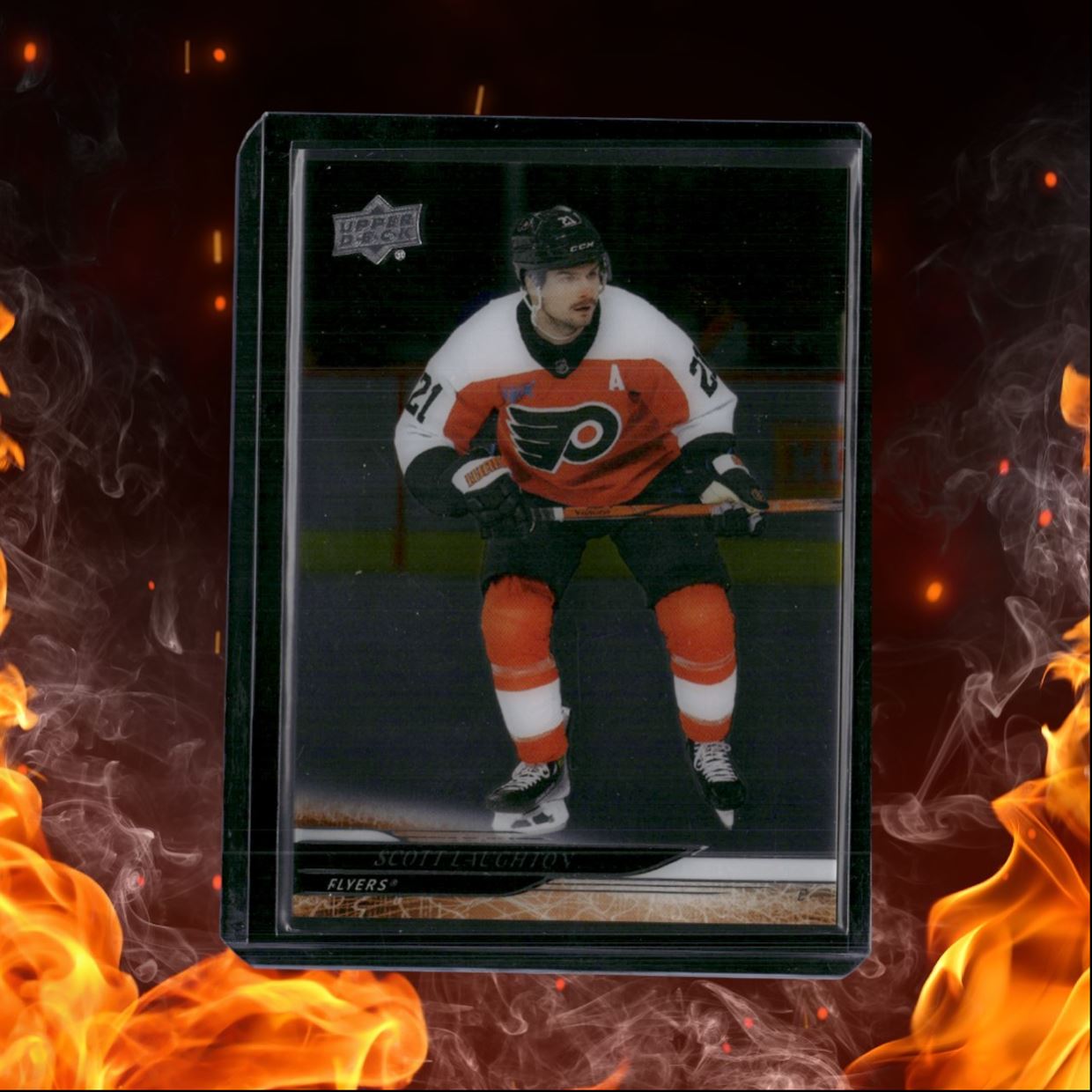 2024-25 Upper Deck Scott Laughton Clear Cut SSP (A) #378