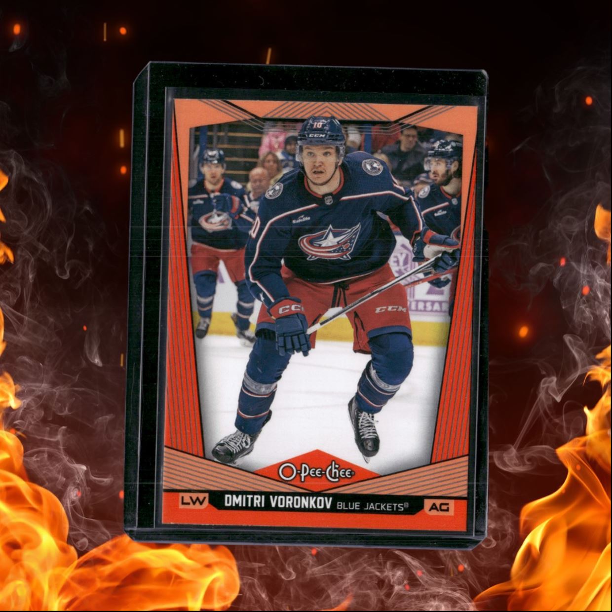 2024-25 O-Pee-Chee Dmitri Voronkov Orange 20/25 #190