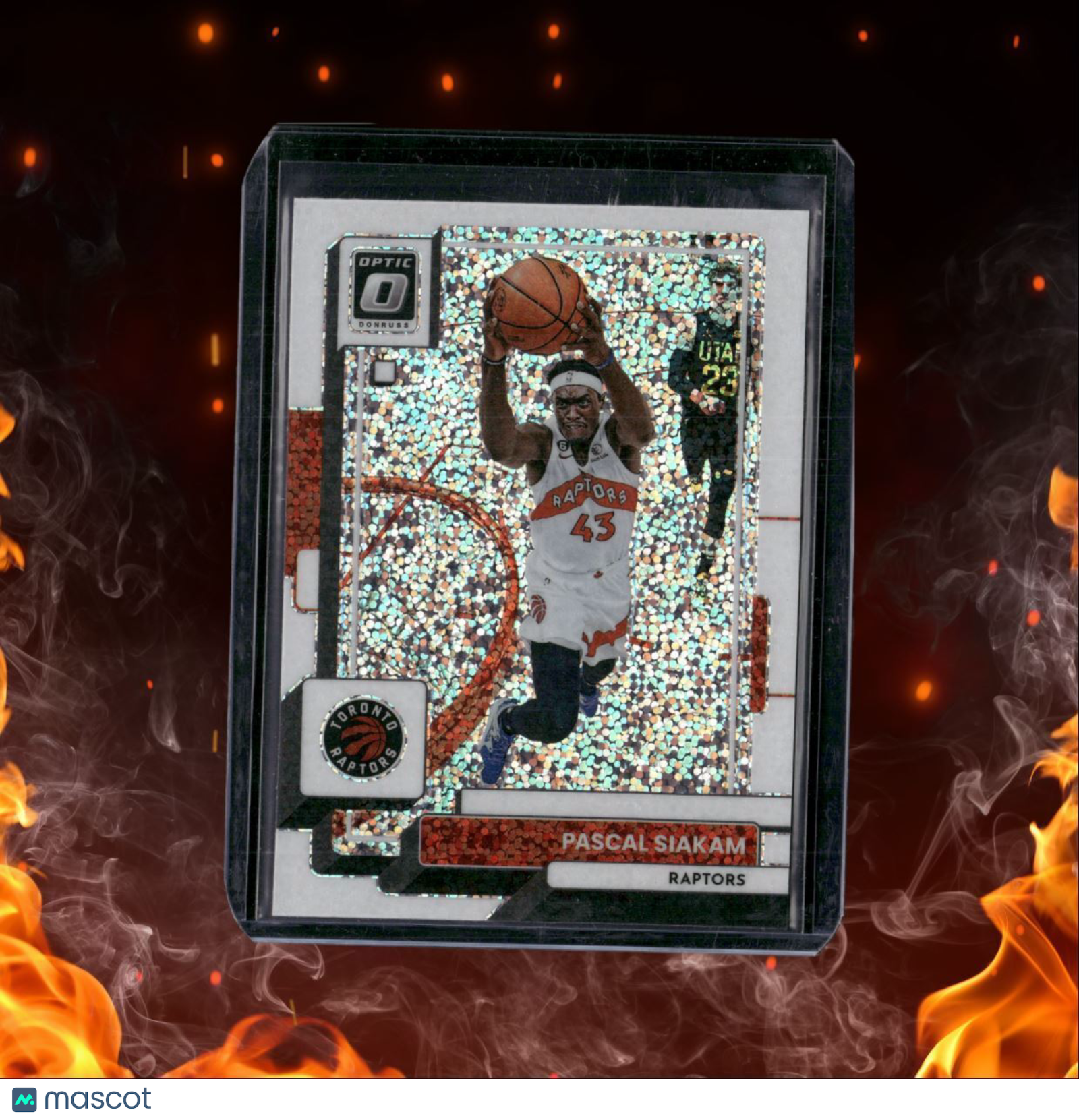 2023-24 Donruss Optic Pascal Siakam White Sparkle Prizm #19