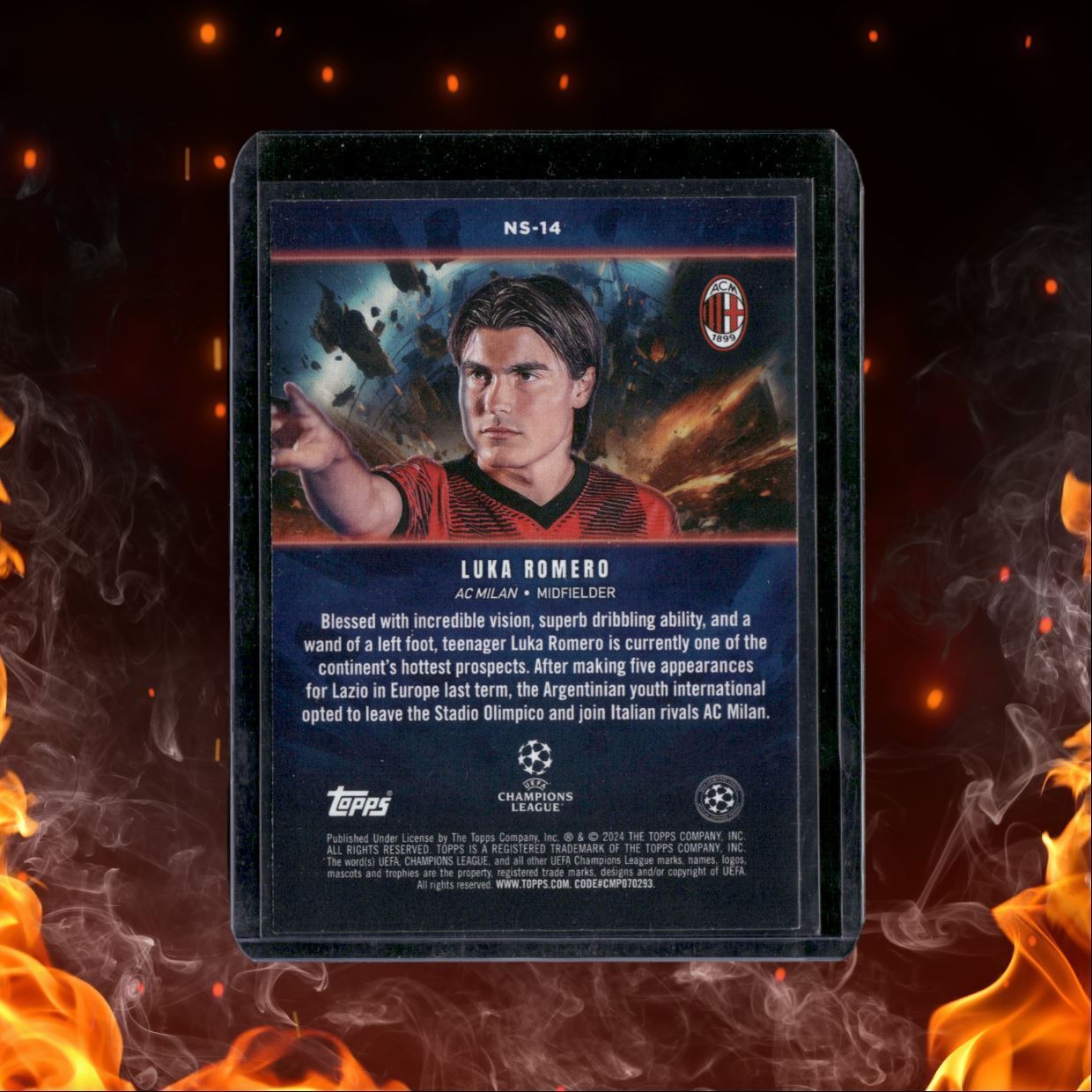 2023 Topps UCC Luka Romero Now Starring #NS-14
