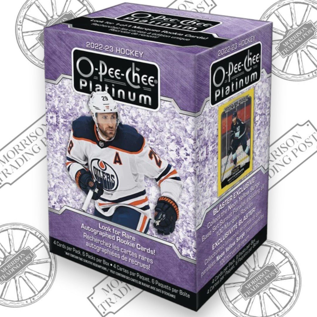 2022-23 O-Pee-Chee Platinum Hockey Blaster Box