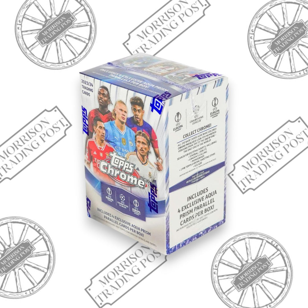 2023-24 Topps Chrome UEFA Competitions Blaster Box