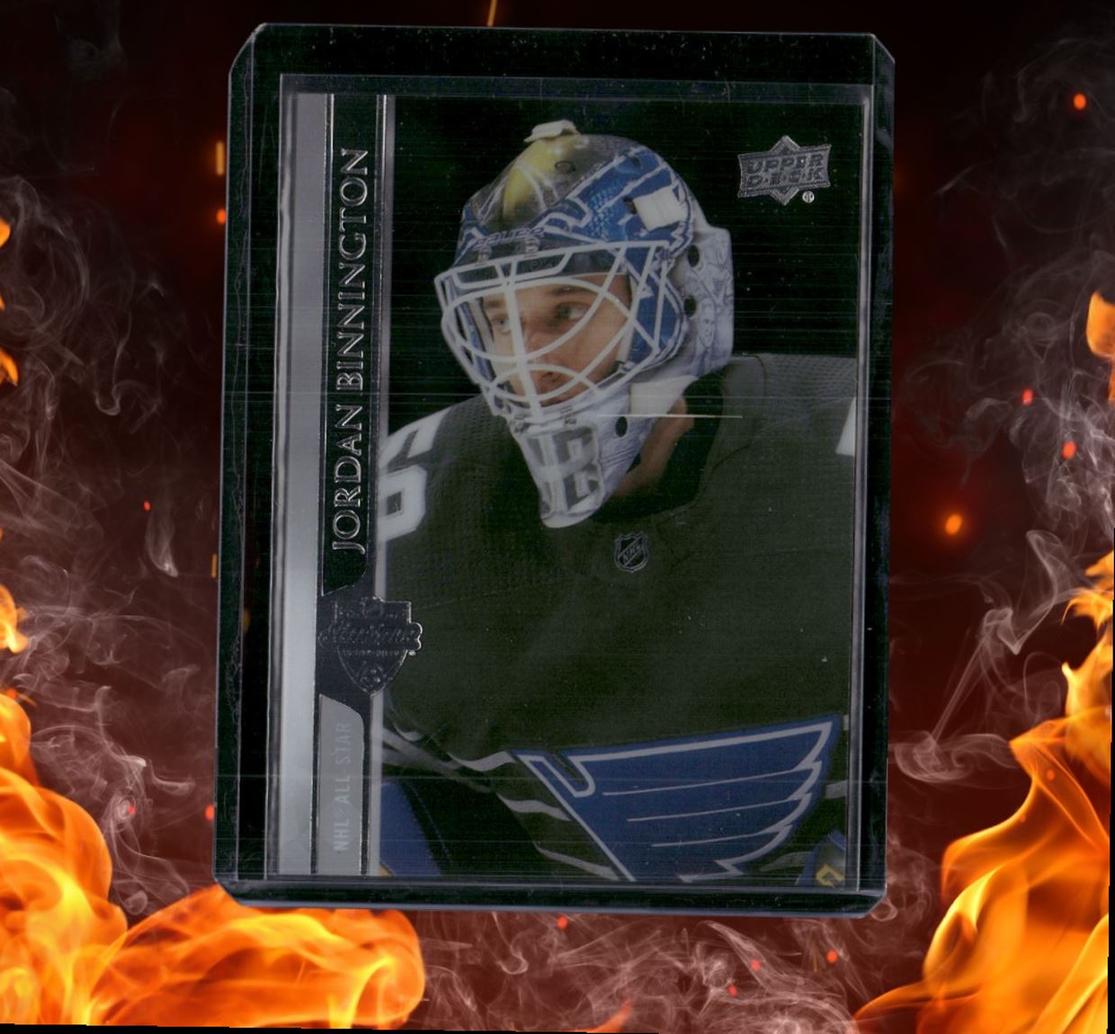 2020-21 Upper Deck Jordan Binnington Clear Cut SP #655
