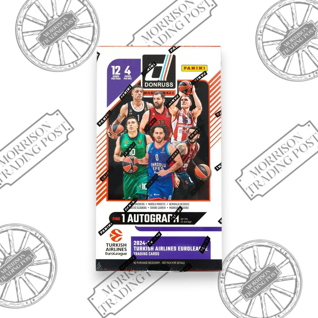 2025 Panini Donruss Euroleaugue Basketball Hobby Box