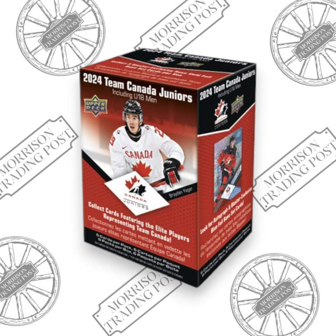2024 Upper Deck Team Canada Juniors Hockey Blaster Box