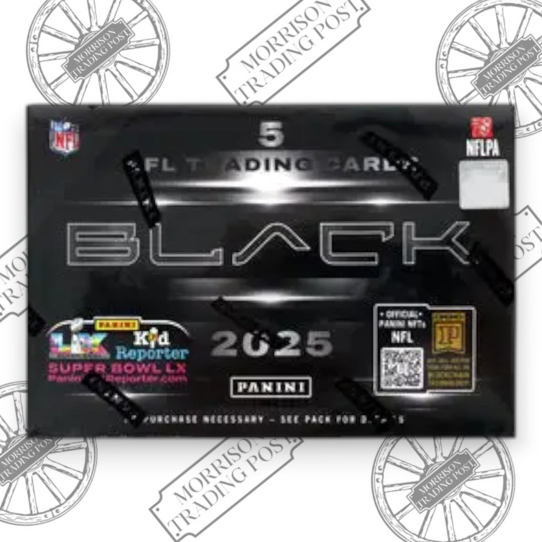 2025 Panini Black Football Hobby Box