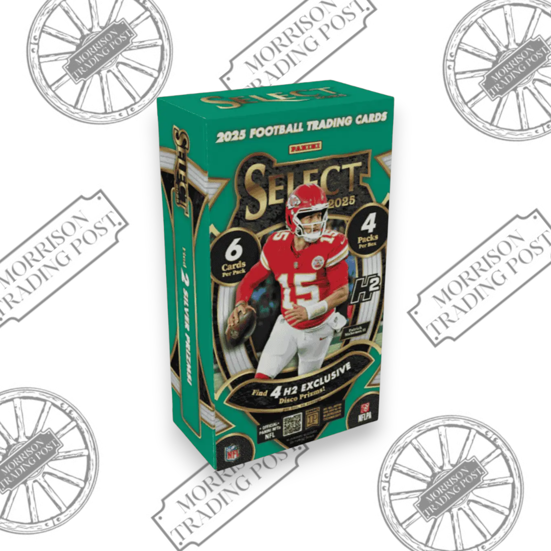 2025 Panini Select Football H2 Box — front of sealed box