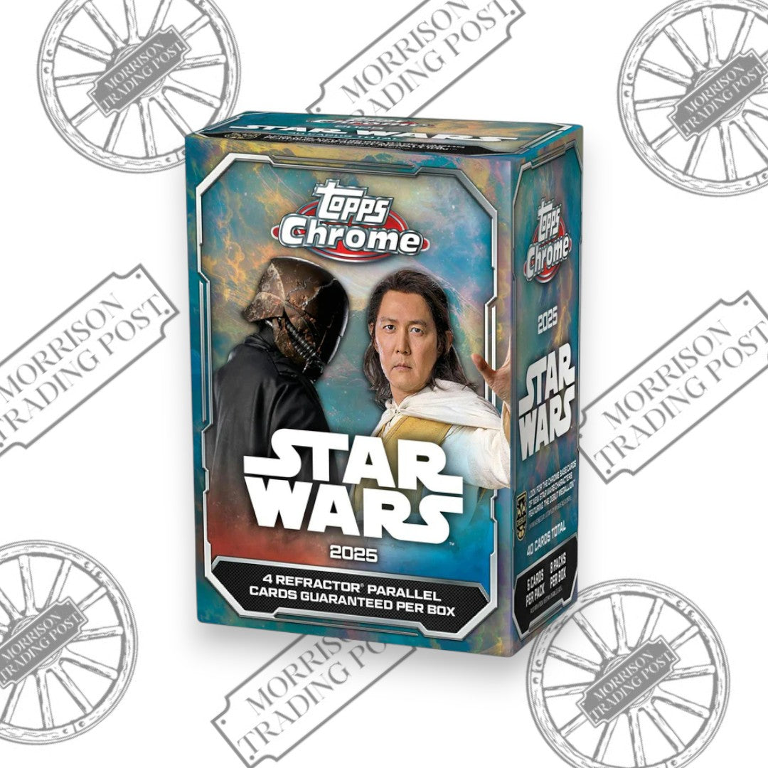2025 Topps Chrome Star Wars Blaster Box