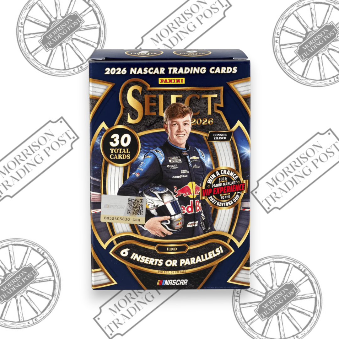 2026 Panini Select Racing Blaster Box — front of sealed box