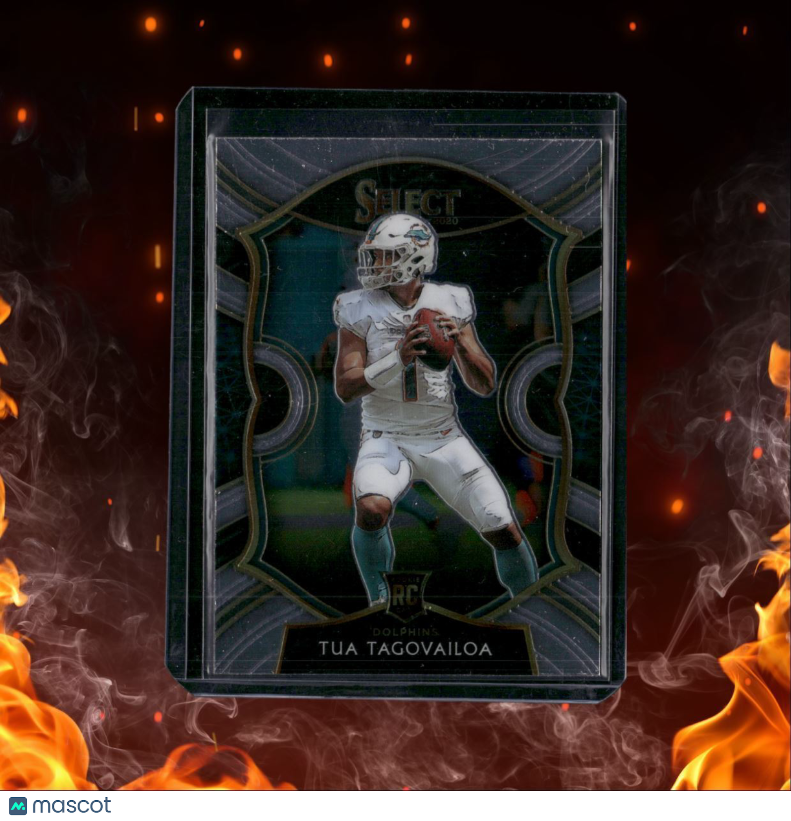 2020 Panini Select Tua Tagovailoa Rookie #45