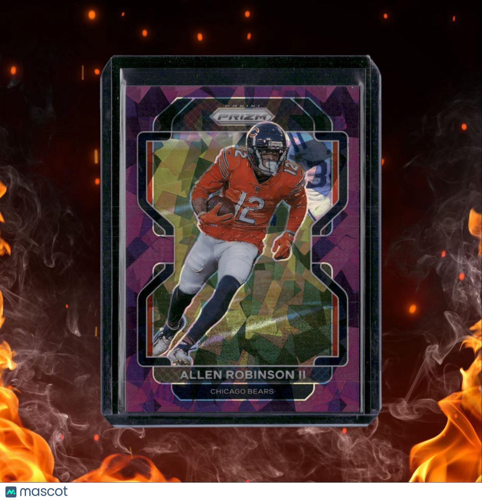 2021 Panini Prizm Allen Robinson II Purple Ice Prizm 147/225 #156