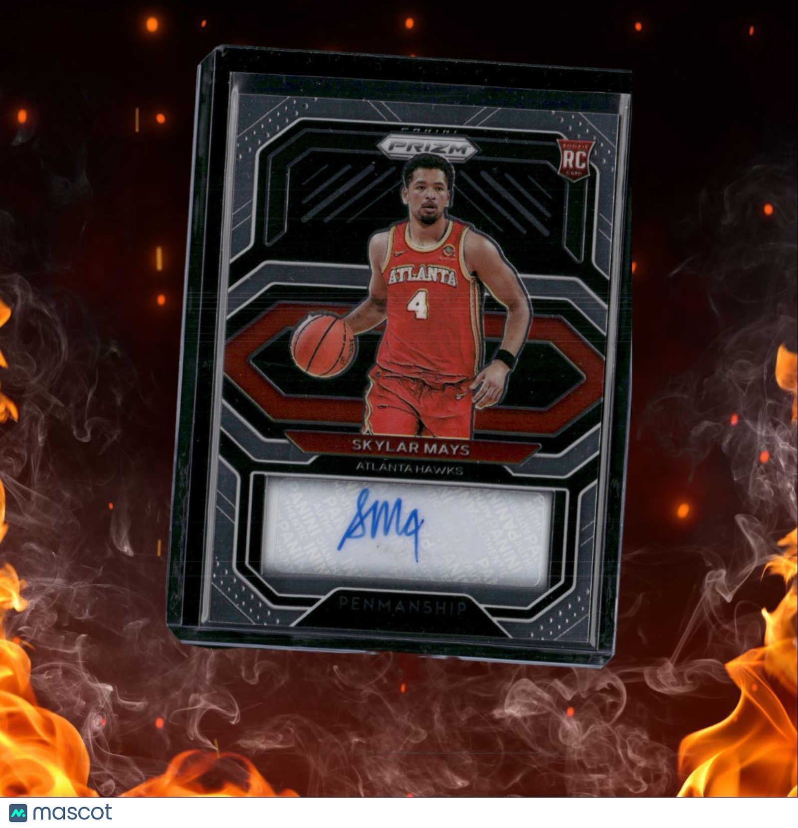 2020-21 Panini Prizm Skylar Mays Penmanship Rookie Auto #RP-SMY