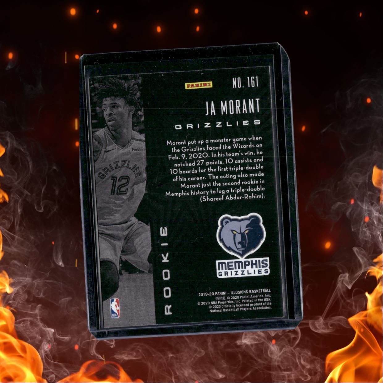 2019-20 Panini Illusions Ja Morant Rookie #161
