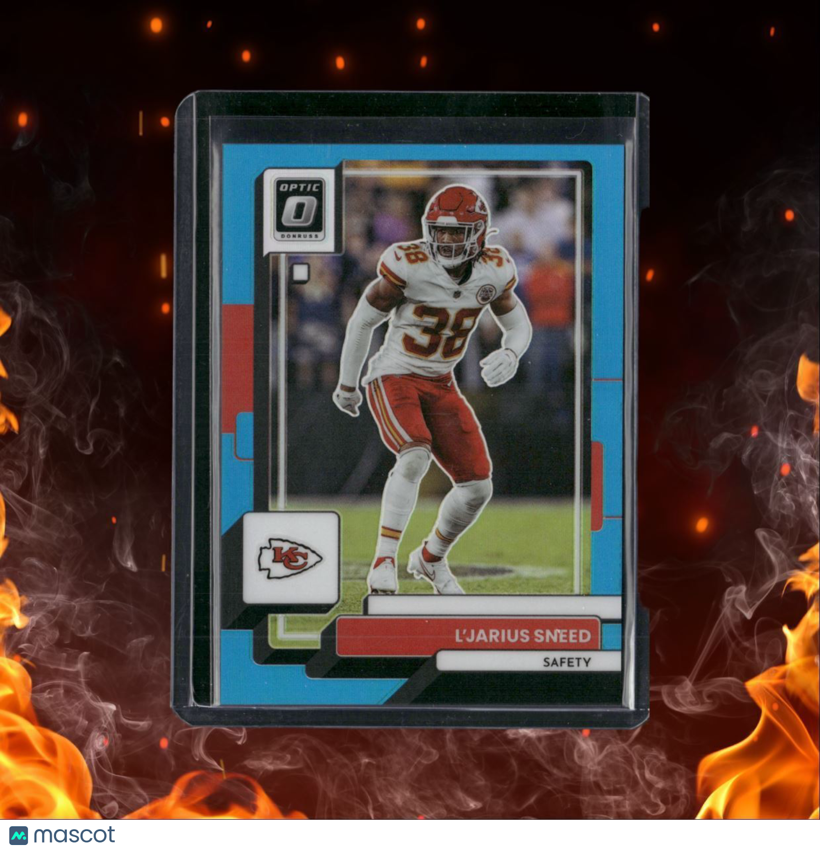 2022 Donruss Optic L'Jarius Sneed Light Blue Prizm 107/299 #99