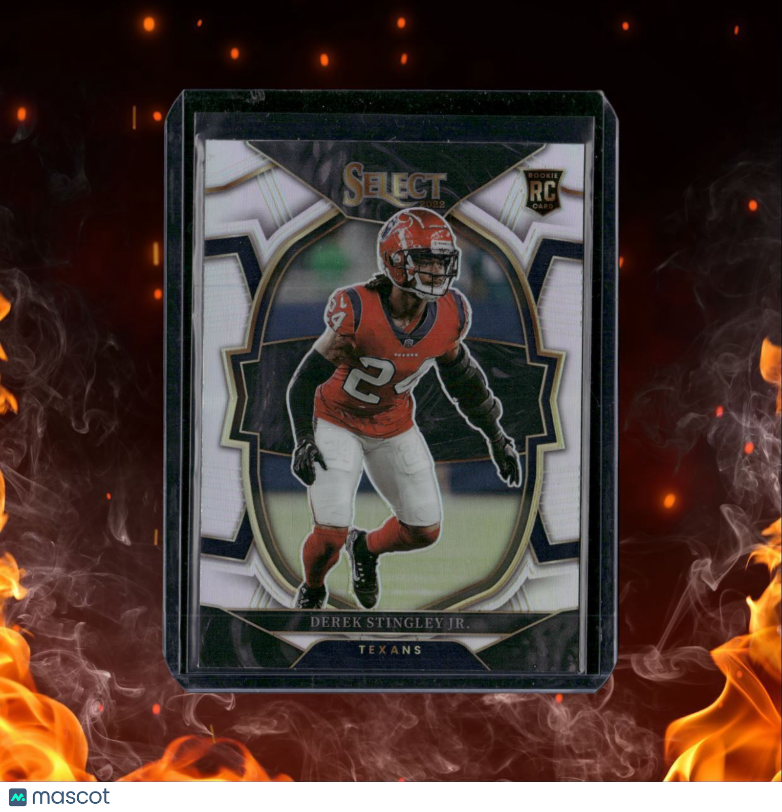 2022 Panini Select Derek Stingley Jr. Silver Prizm Rookie #48