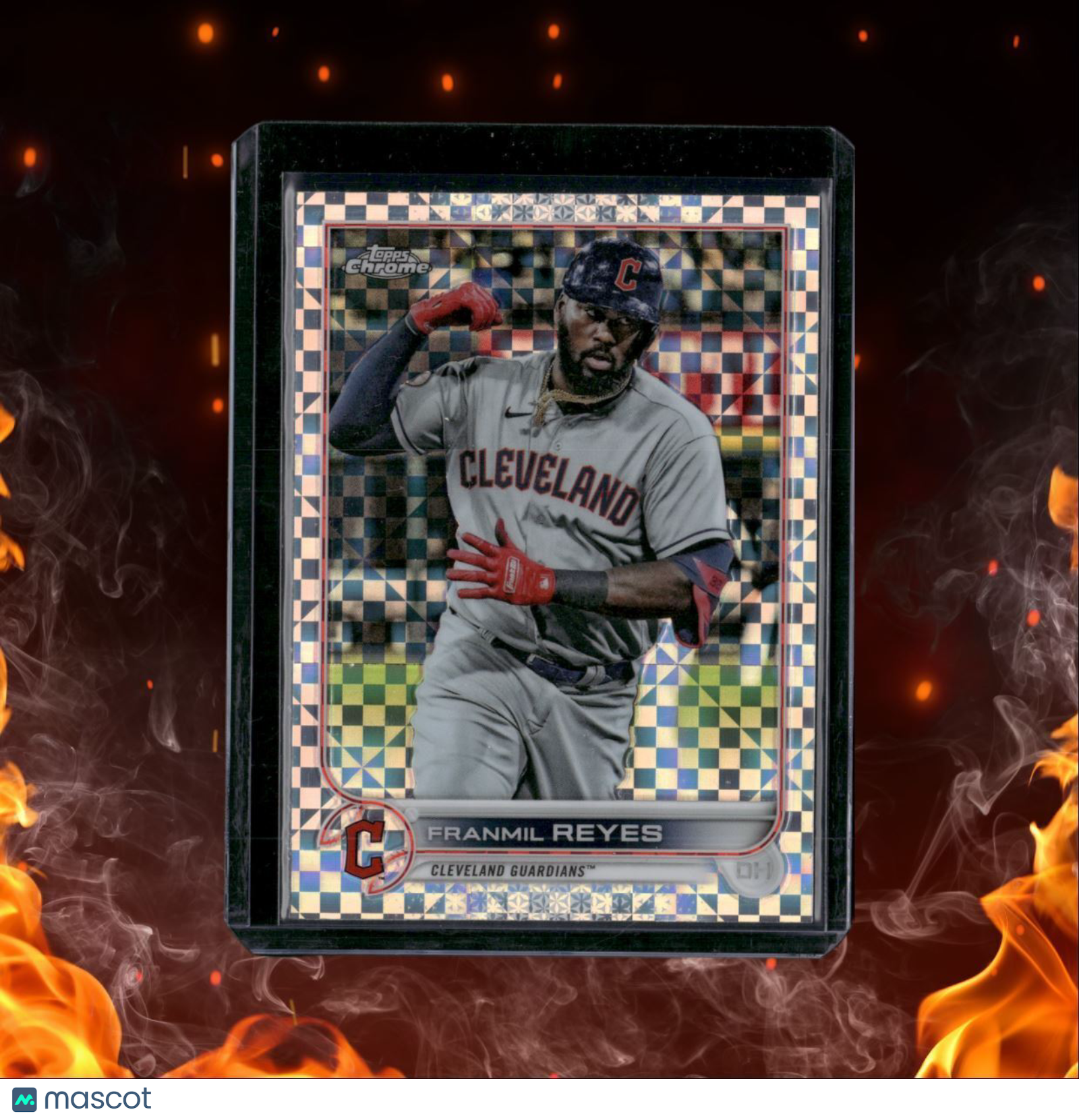 2022 Topps Chrome Franmil Reyes X-Fractor #97