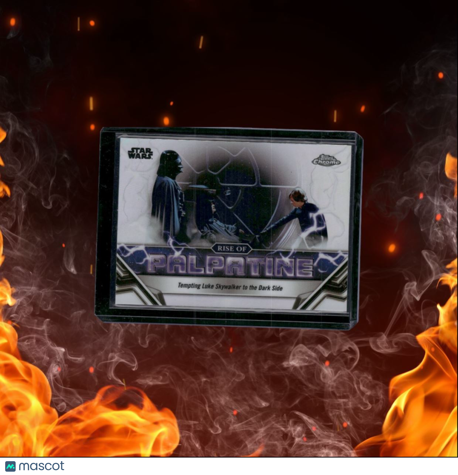 2024 Topps Chrome Star Wars Darth Sidious Rise of Palpatine Refractor #RP-16