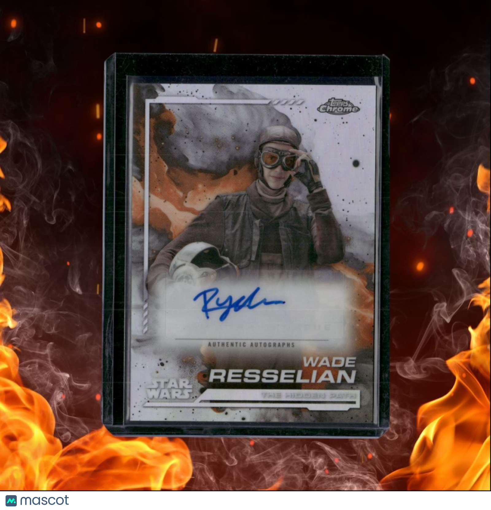 2024 Topps Chrome Star Wars Wade Resselian Auto #AU-RM