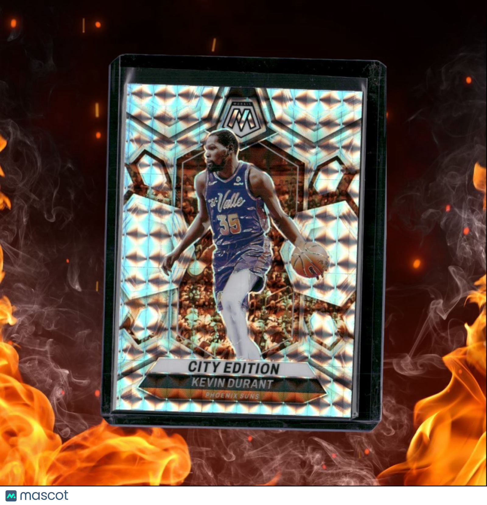 2023-24 Panini Mosaic Kevin Durant Mosaic Prizm #286