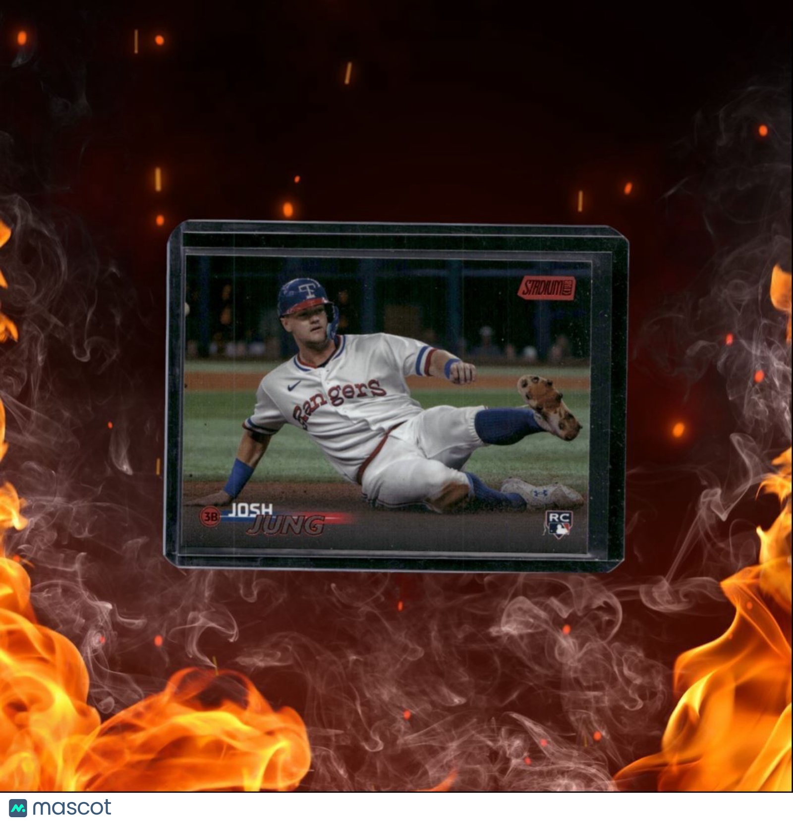 2023 Topps Stadium Club Josh Jung Red Rookie #27