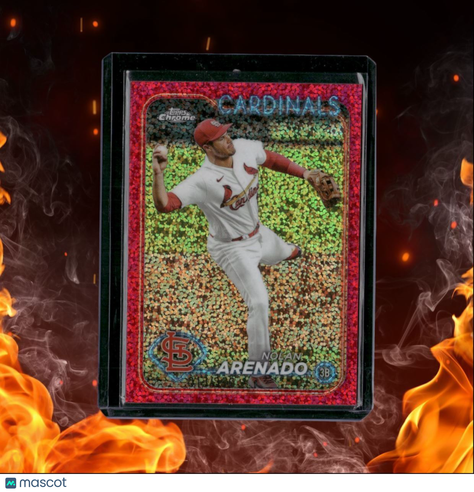 2024 Topps Chrome Nolan Arenado Magenta Sparkle 013/350 #215