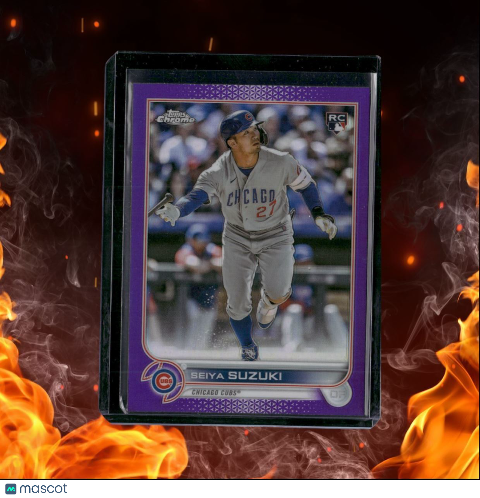 2022 Topps Chrome Update Seiya Suzuki Purple Rookie #USC115