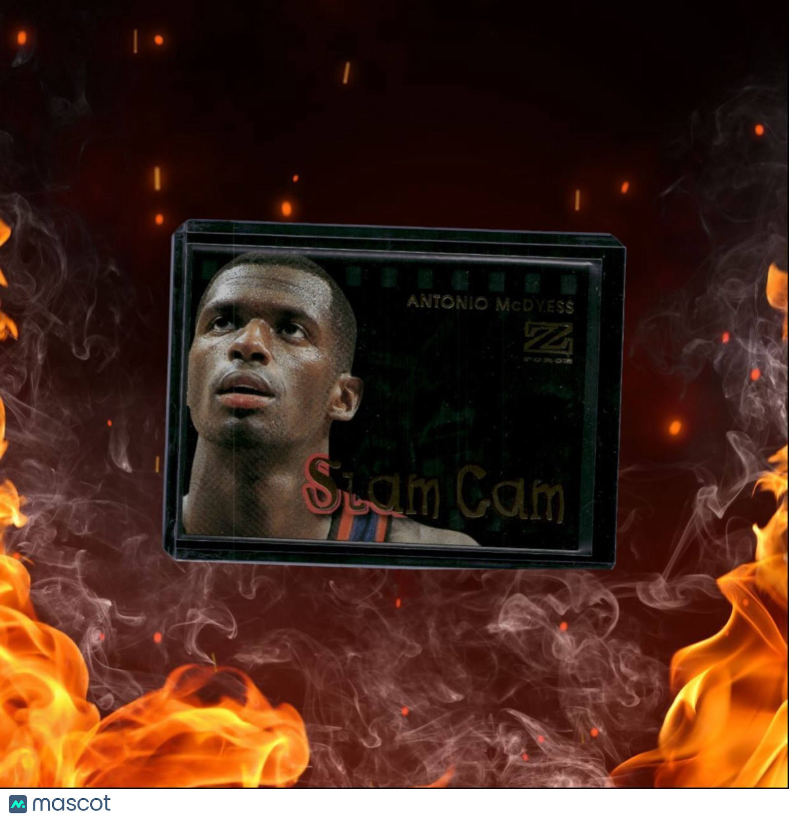 1998-99 Skybox Z Force Antonio McDyess Slam Cam #8