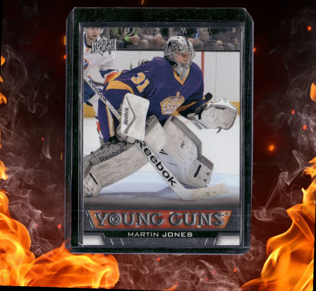 2013-14 Upper Deck Martin Jones Young Guns Rookie #485