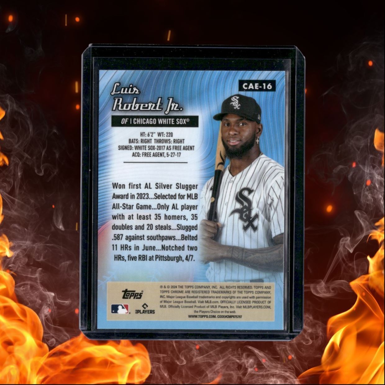 2024 Topps Chrome Luis Robert Jr. All Etch #CAE-16