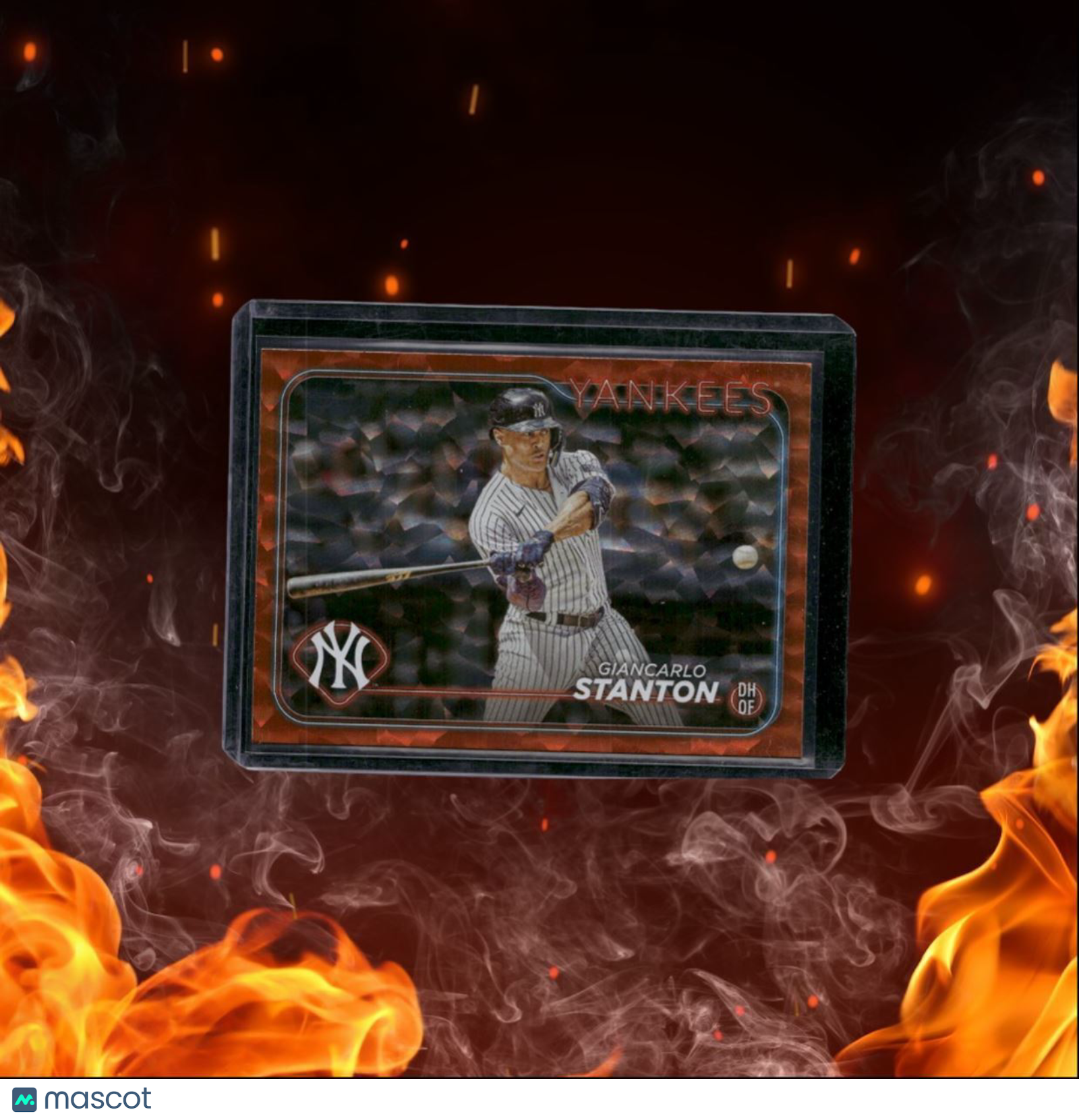 2024 Topps Giancarlo Stanton Orange Foil Rookie 011/299 #632