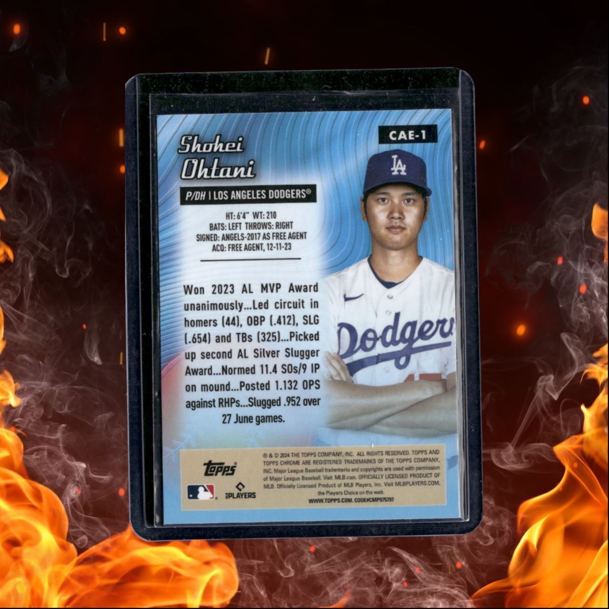 2024 Topps Chrome Shohei Ohtani All Etch #CAE-1
